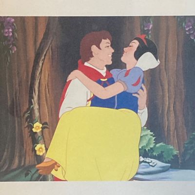 LOT 60: Disneyana - Snow White and Cinderella Collection of Framed Art and Books