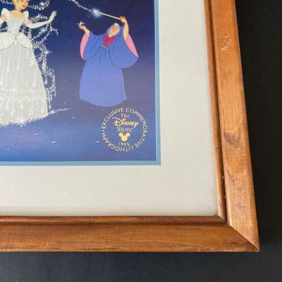 LOT 60: Disneyana - Snow White and Cinderella Collection of Framed Art and Books