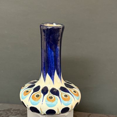 LOT 45: Collection of 3 Glazed Art Pottery Vases
