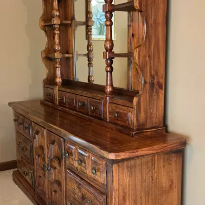 Sale Photo Thumbnail #457: 75" tall x 80" wide x 19" deep
Missing handles on 2 drawers; see photo

Pickup Details
Once your purchase is complete, you'll receive the pick-up address along with your scheduled pick-up instructions. Feel free to reach us at 708-362-1512 or 708-362-1510