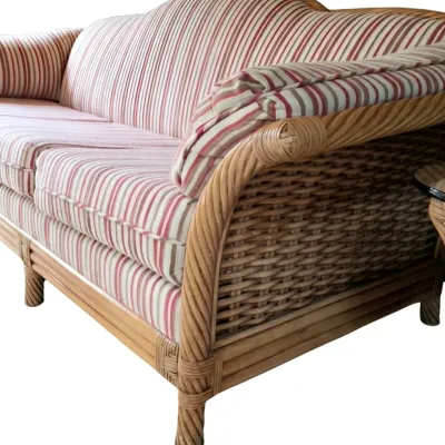 Sale Photo Thumbnail #24: Cream/Taupe/Raspberry Colored Stripes
87" long x 40" tall

Pickup Details
Once your purchase is complete, you'll receive the pick-up address along with your scheduled pick-up instructions. Feel free to reach us at 708-362-1512 or 708-362-1510.

PLEASE NOT