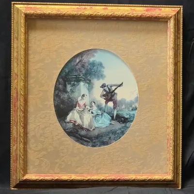 Sale Photo Thumbnail #2: Nicolas Laneret Reproduction Wall Art 12.5" tall x 12" wide

Pickup Details
Once your purchase is complete, you'll receive the pick-up address along with your scheduled pick-up instructions. Feel free to reach us at 708-362-1512 or 708-362-1510.

PLEASE N