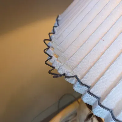 Sale Photo Thumbnail #73: Ribbing is coming away from the shade, see photo
29" tall x 19" wide

Pickup Details
Once your purchase is complete, you'll receive the pick-up address along with your scheduled pick-up instructions. Feel free to reach us at 708-362-1512 or 708-362-1510.
