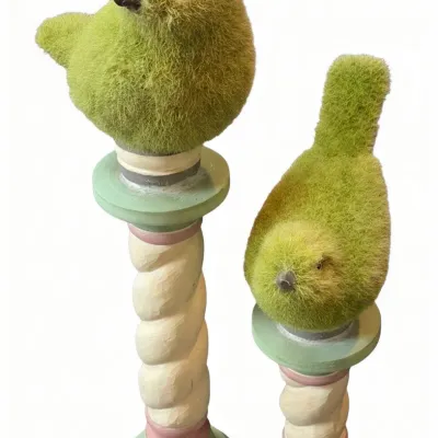 Sale Photo Thumbnail #8: Flocked birds, wood base 16" tall and 13" tall

Pickup Details
Once your purchase is complete, you'll receive the pick-up address along with your scheduled pick-up instructions. Feel free to reach us at 708-362-1512 or 708-362-1510.

PLEASE NOTE: You are 