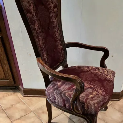 Sale Photo Thumbnail #214: Includes: 2 Leaves, 4 Side Chairs and 6 Arm Chairs
Burgundy Fabric
Table with no leaf in it: 64" long x 43" wide x 30" tall
Arm Chairs: 42" tall x 22.5" wide x 19.5" deep
Side Chairs: 42" tall x 19" wide x 18" deep
Minimal signs of wear and in very good c