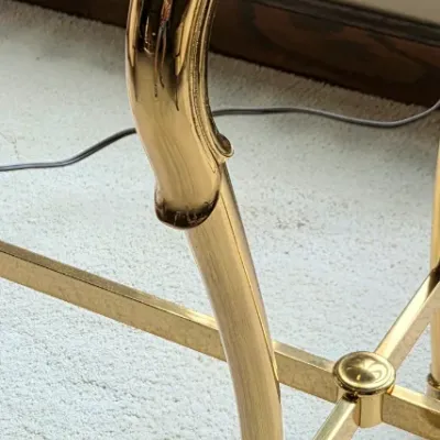 Sale Photo Thumbnail #324: Solid Brass Base
Seahorse Legs
56" long x 17" deep x 26" tall

Pickup Details
Once your purchase is complete, you'll receive the pick-up address along with your scheduled pick-up instructions. Feel free to reach us at 708-362-1512 or 708-362-1510.

PLEASE