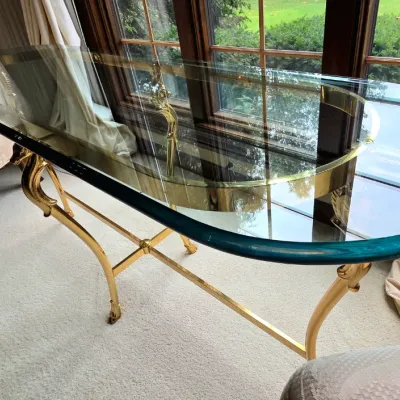 Sale Photo Thumbnail #325: Solid Brass Base
Seahorse Legs
56" long x 17" deep x 26" tall

Pickup Details
Once your purchase is complete, you'll receive the pick-up address along with your scheduled pick-up instructions. Feel free to reach us at 708-362-1512 or 708-362-1510.

PLEASE