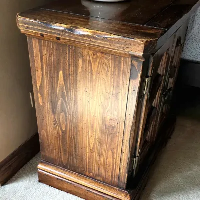 Sale Photo Thumbnail #429: 2 Door
26" tall x 16" deep x 29" wide
Scratches from normal use
There are 2 and we listed separately

Pickup Details
Once your purchase is complete, you'll receive the pick-up address along with your scheduled pick-up instructions. Feel free to reach us a