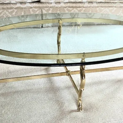Sale Photo Thumbnail #318: Solid Brass Base
Seahorse Legs
51" long x 32" wide x 16" deep

Pickup Details
Once your purchase is complete, you'll receive the pick-up address along with your scheduled pick-up instructions. Feel free to reach us at 708-362-1512 or 708-362-1510.

PLEASE