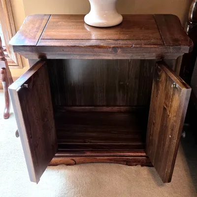 Sale Photo Thumbnail #428: 2 Door
26" tall x 16" deep x 29" wide
Scratches from normal use
There are 2 and we listed separately

Pickup Details
Once your purchase is complete, you'll receive the pick-up address along with your scheduled pick-up instructions. Feel free to reach us a