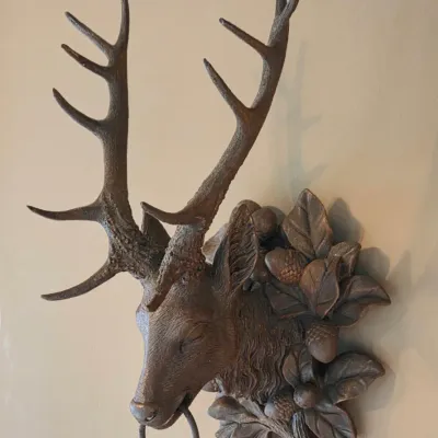 Sale Photo Thumbnail #58: Wall-mounted decor
17" tall x 8" wide

Pickup Details
Once your purchase is complete, you'll receive the pick-up address along with your scheduled pick-up instructions. Feel free to reach us at 708-362-1512 or 708-362-1510.

PLEASE NOTE: You are welcome t