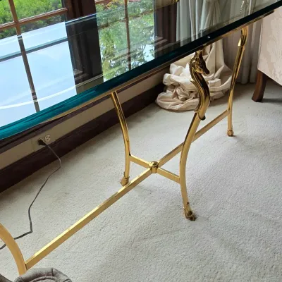 Sale Photo Thumbnail #323: Solid Brass Base
Seahorse Legs
56" long x 17" deep x 26" tall

Pickup Details
Once your purchase is complete, you'll receive the pick-up address along with your scheduled pick-up instructions. Feel free to reach us at 708-362-1512 or 708-362-1510.

PLEASE