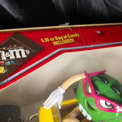M&M's Rebel Without A Clue Hot Rod Candy Dispenser 2003