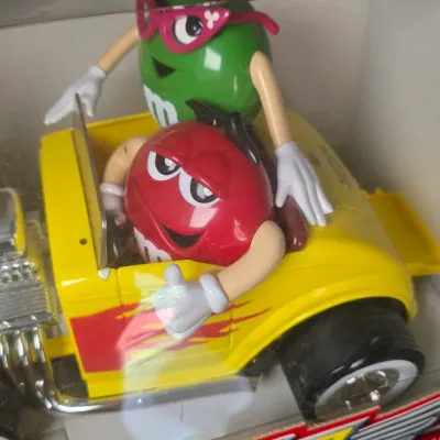M&M's Rebel Without A Clue Hot Rod Candy Dispenser 2003