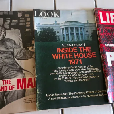 Vintage TIME Magazine Bundle 1970s Marilyn Monroe Nixon History Lot