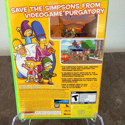 The Simpsons -XBox 360 Game