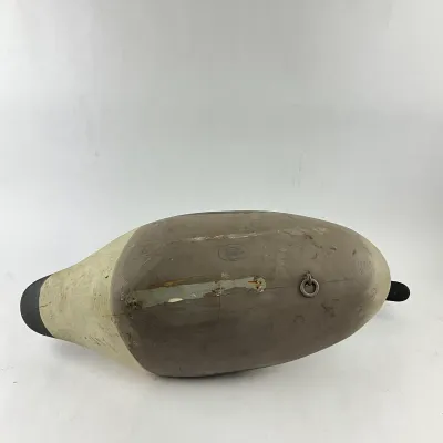 964 George R. Starr Canada Goose Working Decoy with Bottom Stamp