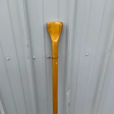 983 K. Crafts Wooden Canoe Paddle – Beavertail Blade
