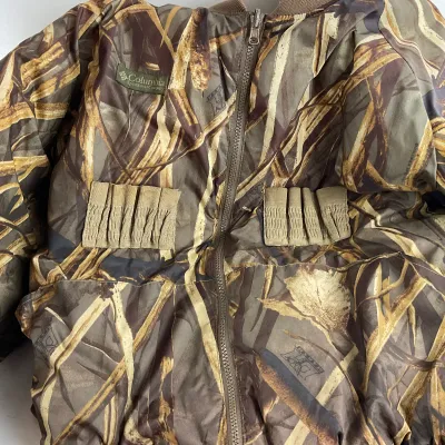 993 Columbia XL Realtree Camo Jacket & Size 10 Hunting Boots