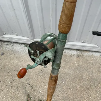 1011 Set of 3 Vintage Fishing Rods with Reels – Daiwa, Plyflex Glass & Tubular Glass