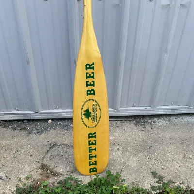 971 Upper Canada Brewing Company Advertising Canoe Paddle – 57"
