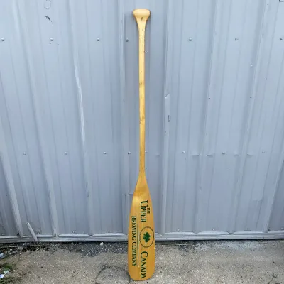 971 Upper Canada Brewing Company Advertising Canoe Paddle – 57"