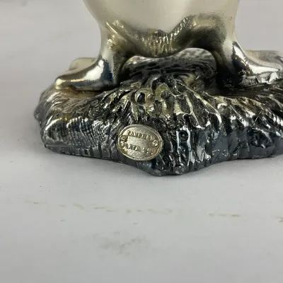 940 Zanfeld Italy .999 Silver Electroformed Duck Figurine Sculpture