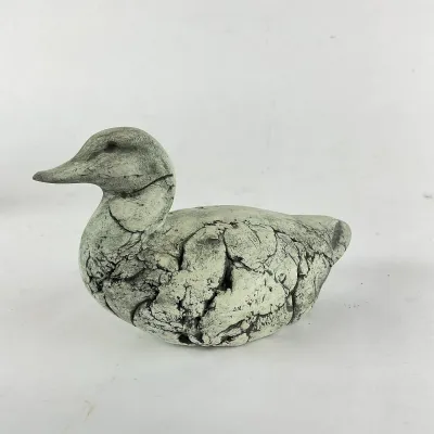 941 Stan Langtwait "Shapes of Clay" Mount St. Helens Ash Duck Sculpture
