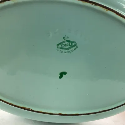 1006 Set of 3 Vintage Dansk & DRU Holland Enameled Cast Iron Baking Dishes