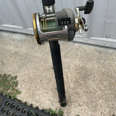 1012 Pair of Cabela's DepthMaster Trolling Rods with Reels