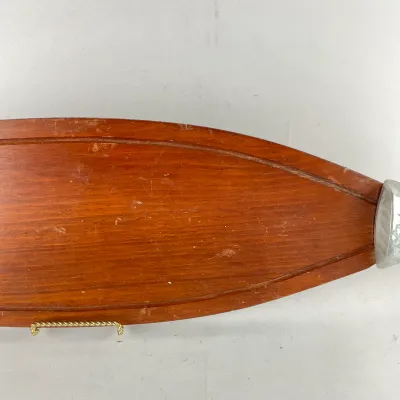 933 Mid-Century Scandinavian Style Teak & Cast Metal Fish Wall Plaque – BMG
