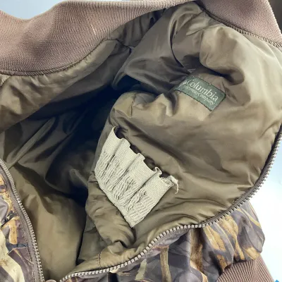 993 Columbia XL Realtree Camo Jacket & Size 10 Hunting Boots
