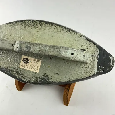 965 Antique Hand-Carved Redhead Duck Decoy