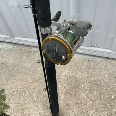 1012 Pair of Cabela's DepthMaster Trolling Rods with Reels