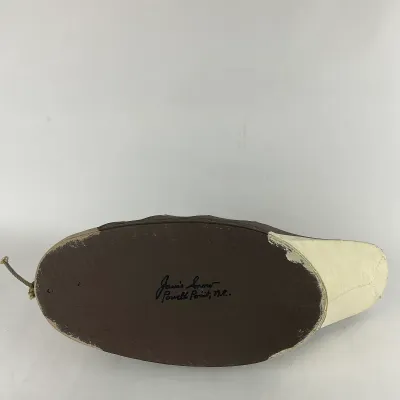 936 Signed Jarvis Snow Canvas-Over-Wire Canada Goose Decoy