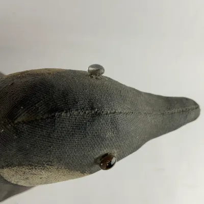 937 Vintage Canvas-Over-Cork Canada Goose Hunting Decoy