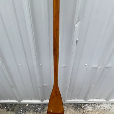 980 Vintage Hand-Painted "Authur" Wooden Canoe Paddle – Battalion 72