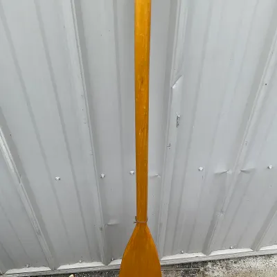 983 K. Crafts Wooden Canoe Paddle – Beavertail Blade