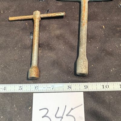 vintage T-handle socket wrenches