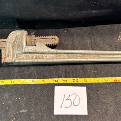 Ridgid 18-inch Aluminum Straight Pipe Wrench