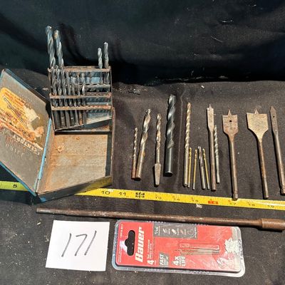 Drill Bit Lot