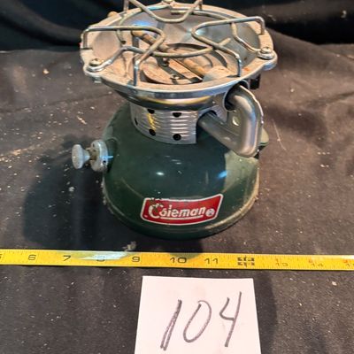 VTG 1971 COLEMAN 502-700 SPORTSTER SINGLE BURNER CAMP COOKING STOVE 11/71