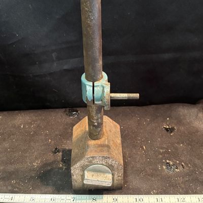 Brown & Sharpe #744A Magnetic Base with Clamp B&S Machinist