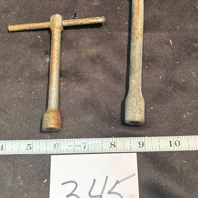 vintage T-handle socket wrenches