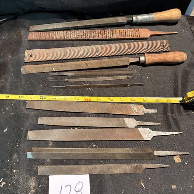 Antique Vintage Tools Metal MACHINIST Files Rasps