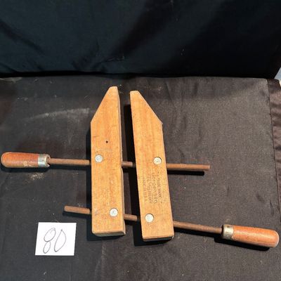 Vintage JORGENSON Handscrew Clamps ~USA~ Adjustable Clamp