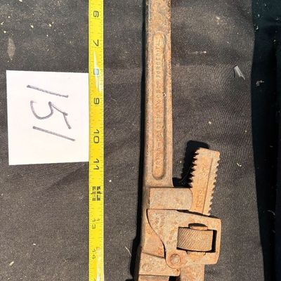 vintage Trimont Manufacturing Pipe wrench
