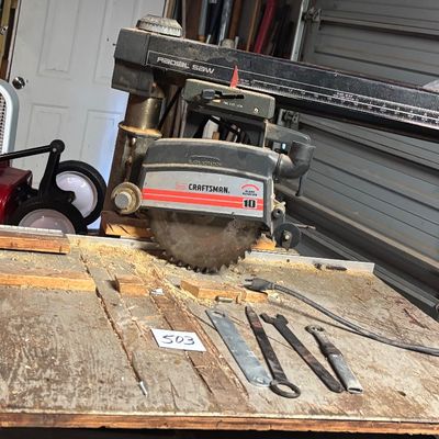 Craftsman 10-inch radial arm saw