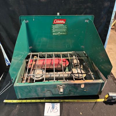 Coleman Camp Stove Two Burner Fuel Grill