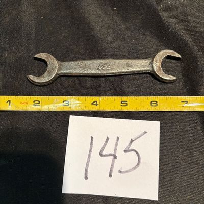 Vintage Ford Wrench # 1 & 2 Tool Open End Tappet Double Sided M1